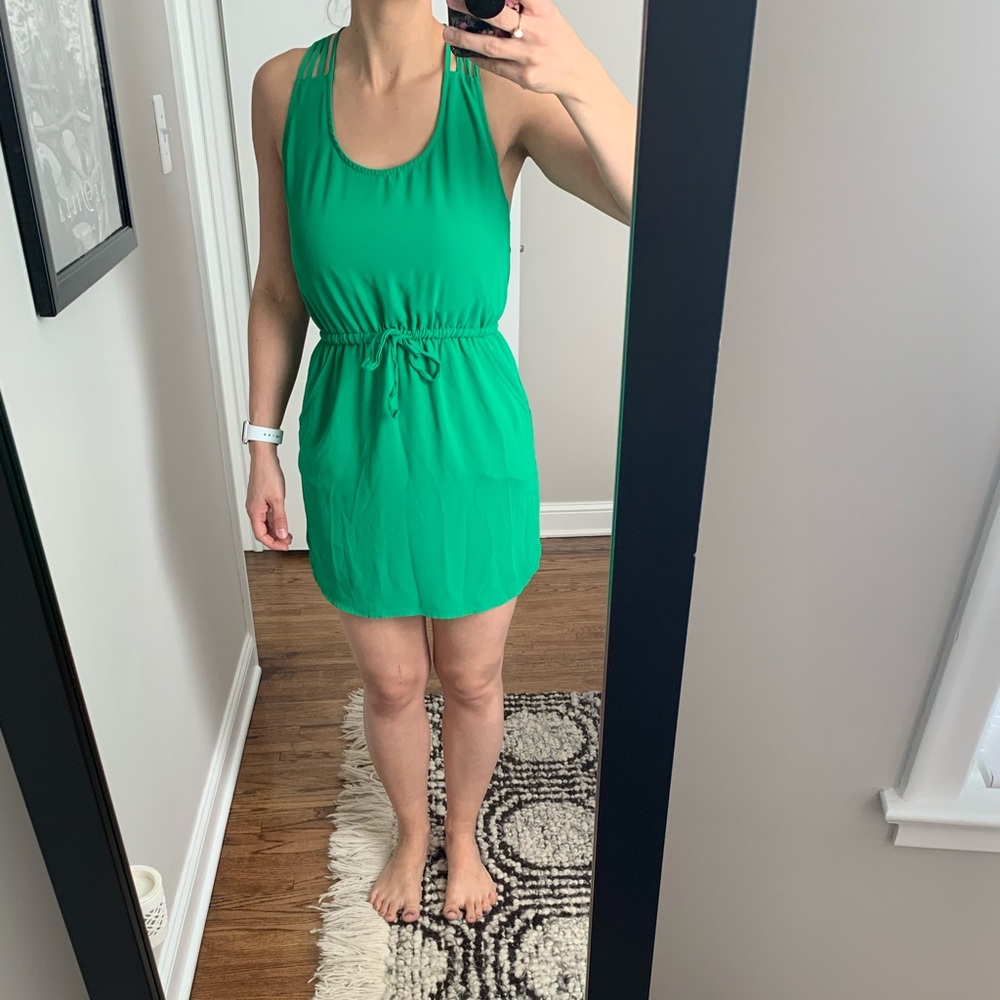 Green dress
